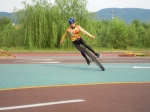 양산 보광고등학교 1학년 김종훈 군은 다수의 방송에 출연한 전국적인 외발자전거 스타다.