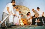 지난 1996년 8월 16일 열린 망진산 봉수대 준공식