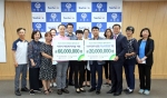 한국항공우주산업(주)가 지난 21일 사천시하늘사랑어린이합창단 및 아동복지시설 등에 후원금을 전달했다.