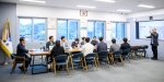 남해군이 지난 2일 폐고활용 숙박시설 조성사업 보고회를 개최하고 최종 설계공모안을 공개했다. /남해군
